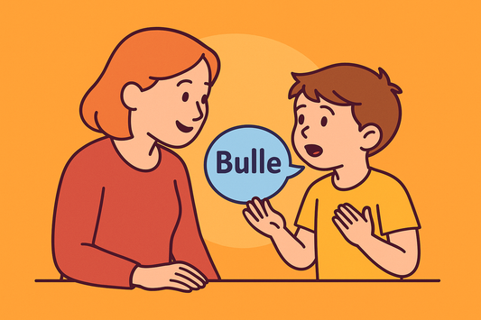 MOT-BULLE POUR MIEUX COMMUNIQUER AVEC SON ENFANT