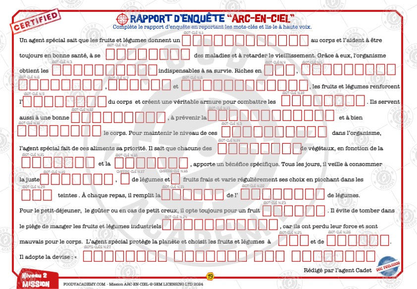 L'ENQUÊTE VÉGÉTALE