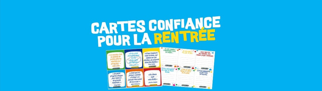 CARTES AFFIRMATIONS POSITIVES POUR LA RENTREE À IMPRIMER GRATUITEMENT