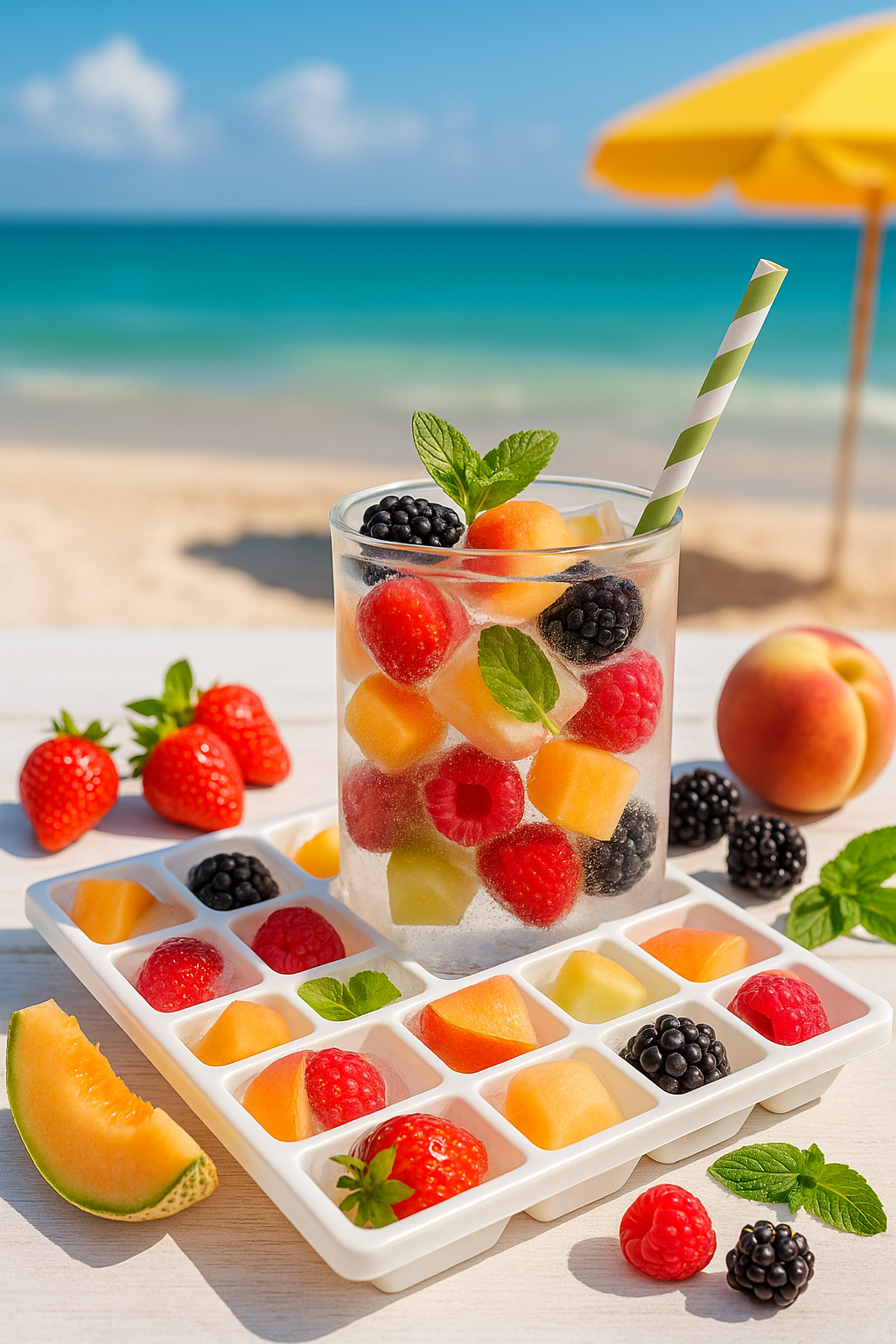 GLAÇONS SURPRISES AUX FRUITS : LA RECETTE À FAIRE AVEC SON ENFANT